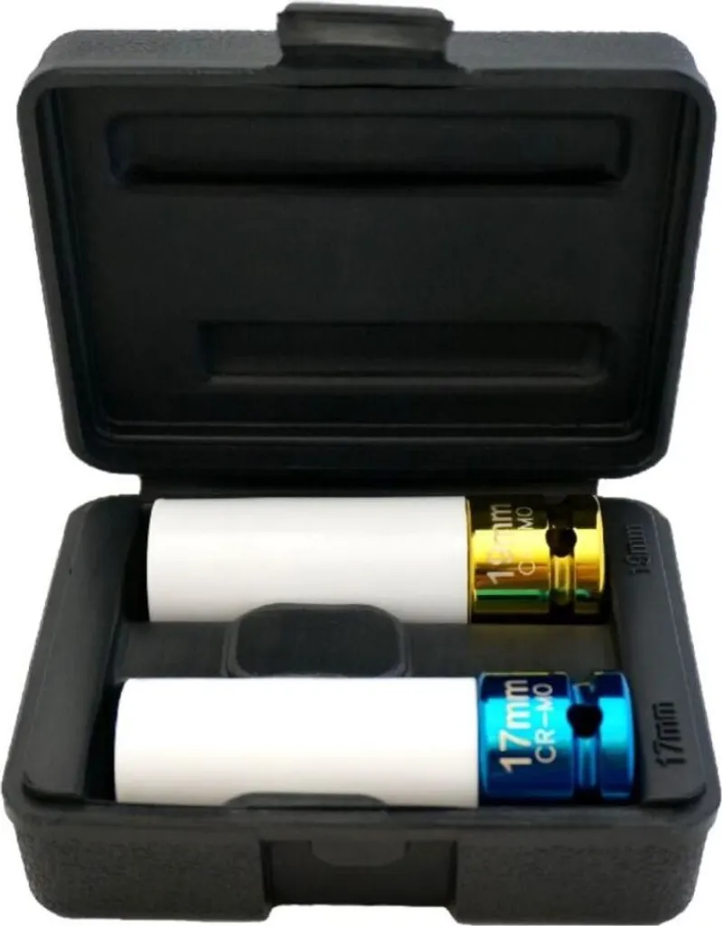 Set Bussole Impatto 17-19mm 1/2" | Proteggi i tuoi Cerchi in Lega