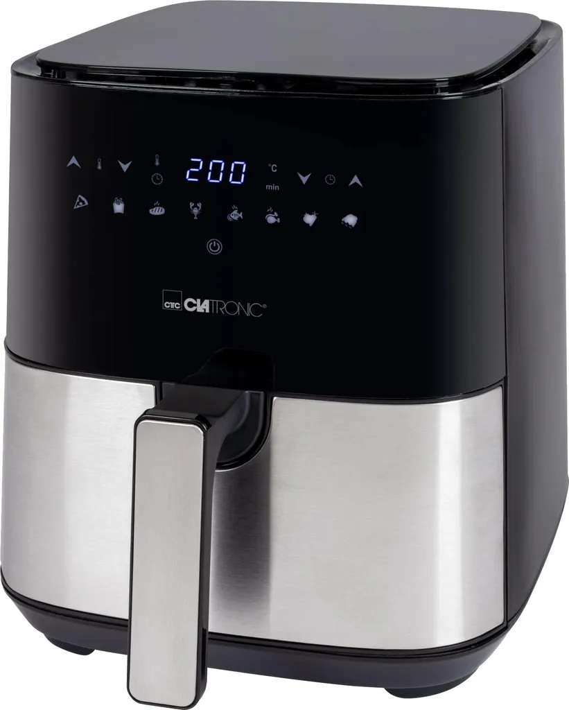 Clatronic FR 3782 H inox: Friggitrice ad Aria 5L Inox Professionale