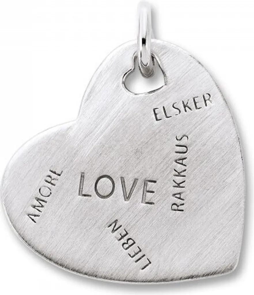 Pendentif en argent 925 rhodié mat - Bijou élégant pour femme raffinée