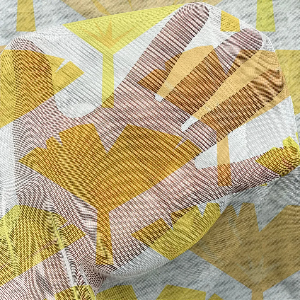 Décoration Murale Ginkgo Jaune - Solution Design Satin 274x274 cm
