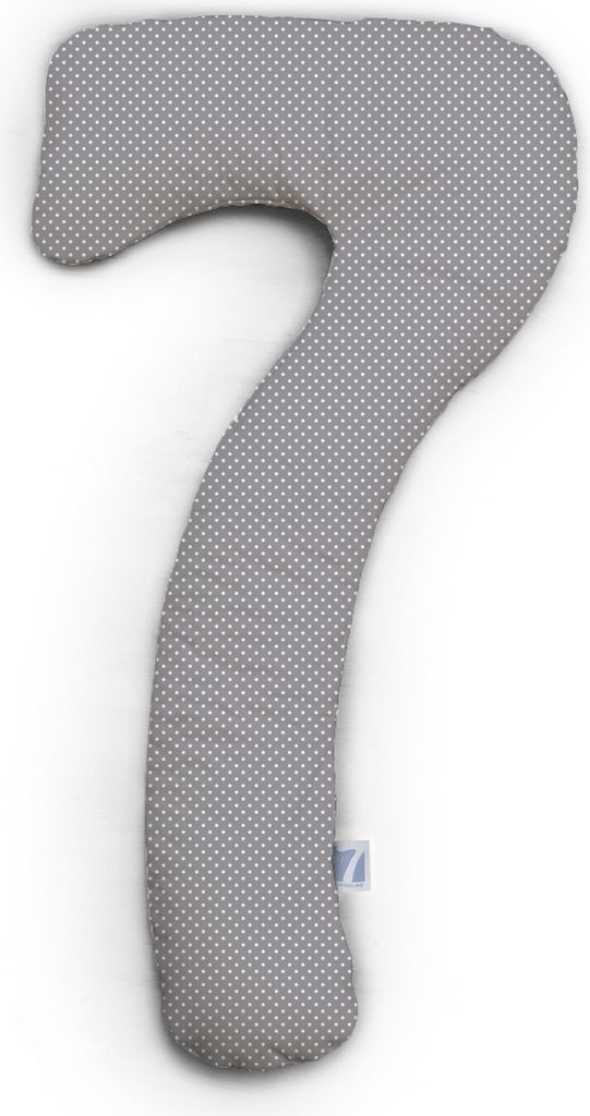 Theraline my7 Das Schlaf- & Stillkissen 80 x 150 cm Punkte Grau
