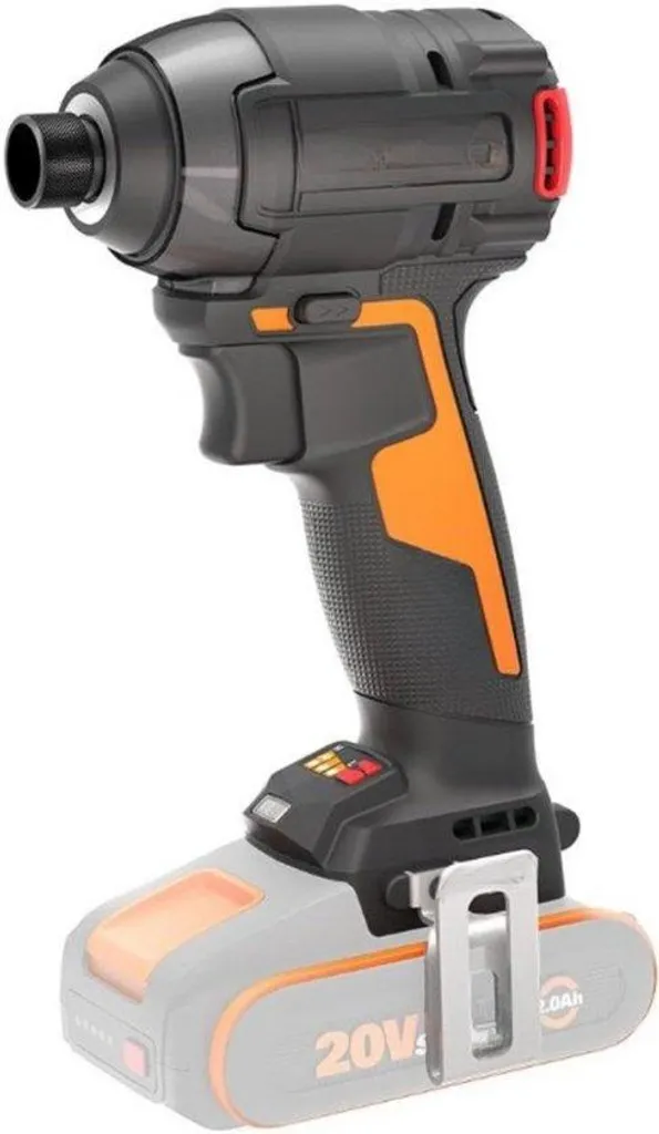 Visseuse à chocs sans fil 20V 200 Nm - Boulonneuse compacte noir et orange