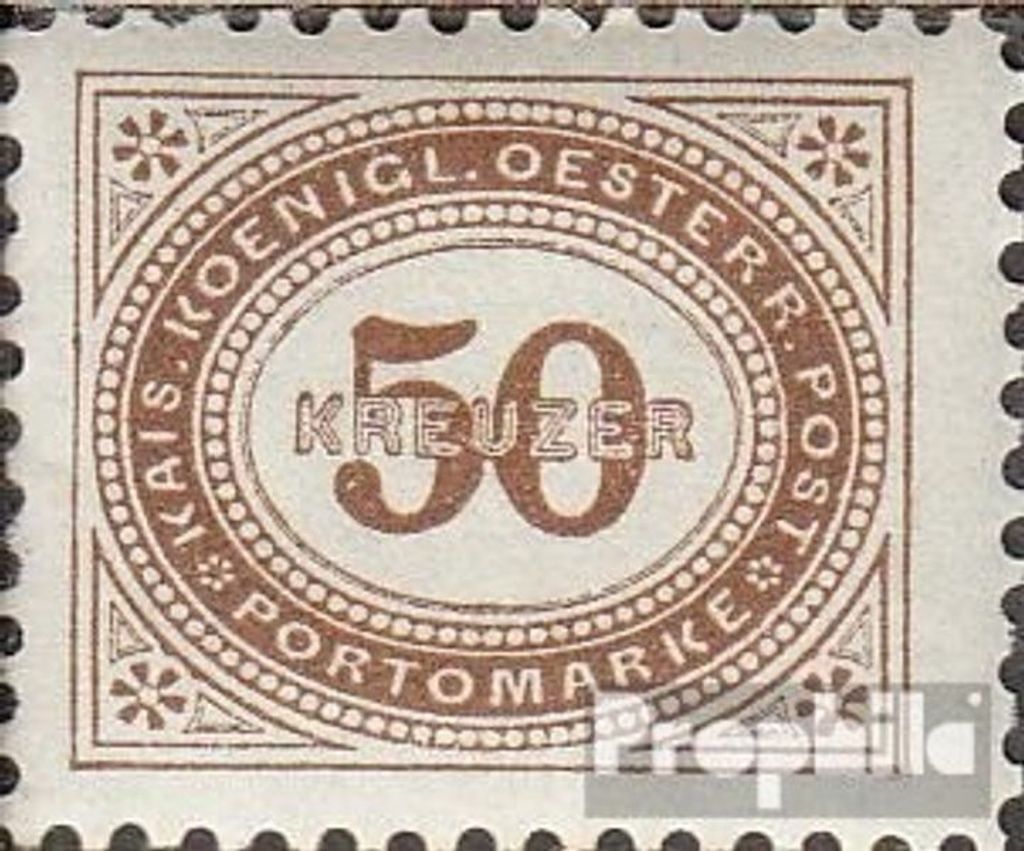 Briefmarken Österreich 1894 Mi P9 gestempelt Portomarken