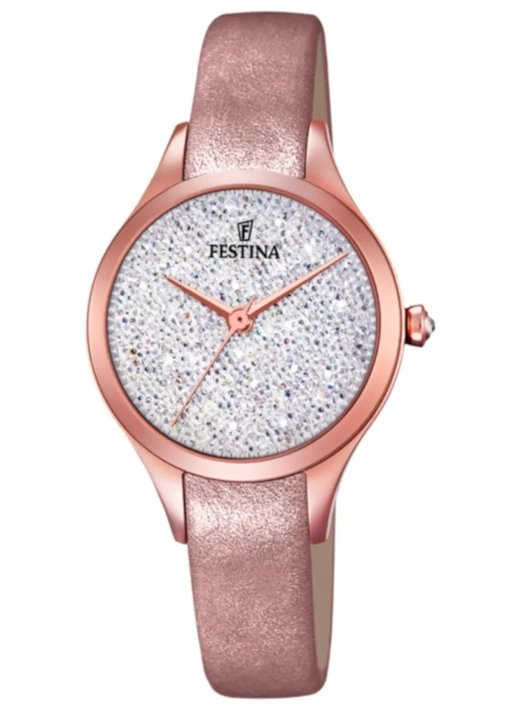 Orologio Festina F20411/1 Donna Mademoiselle Swarovski Rosa - Trendy
