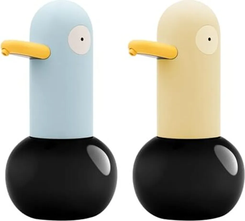 Ywnyt Dispenser Sapone Automatico Duck 400ml - Accessorio Bagno Pop