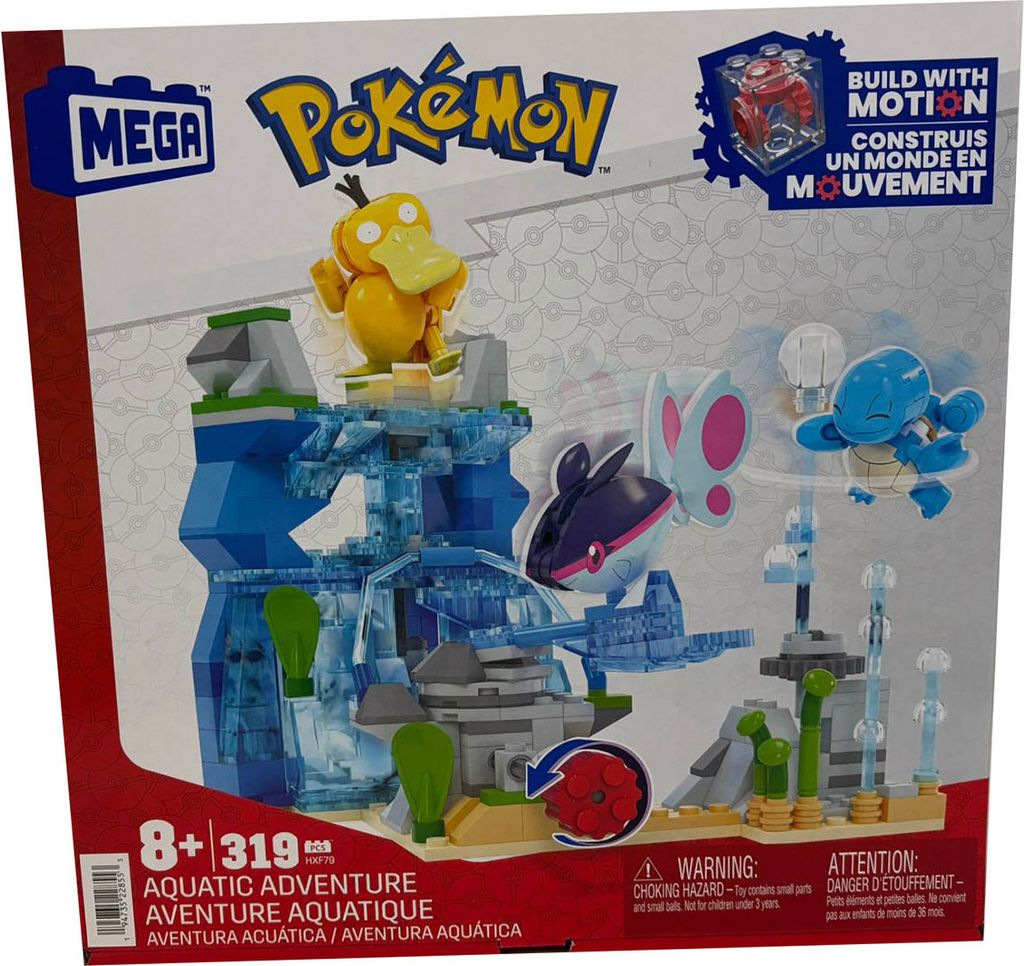 Mattel MEGA Pokémon Wasserabenteuer, Produktbild 