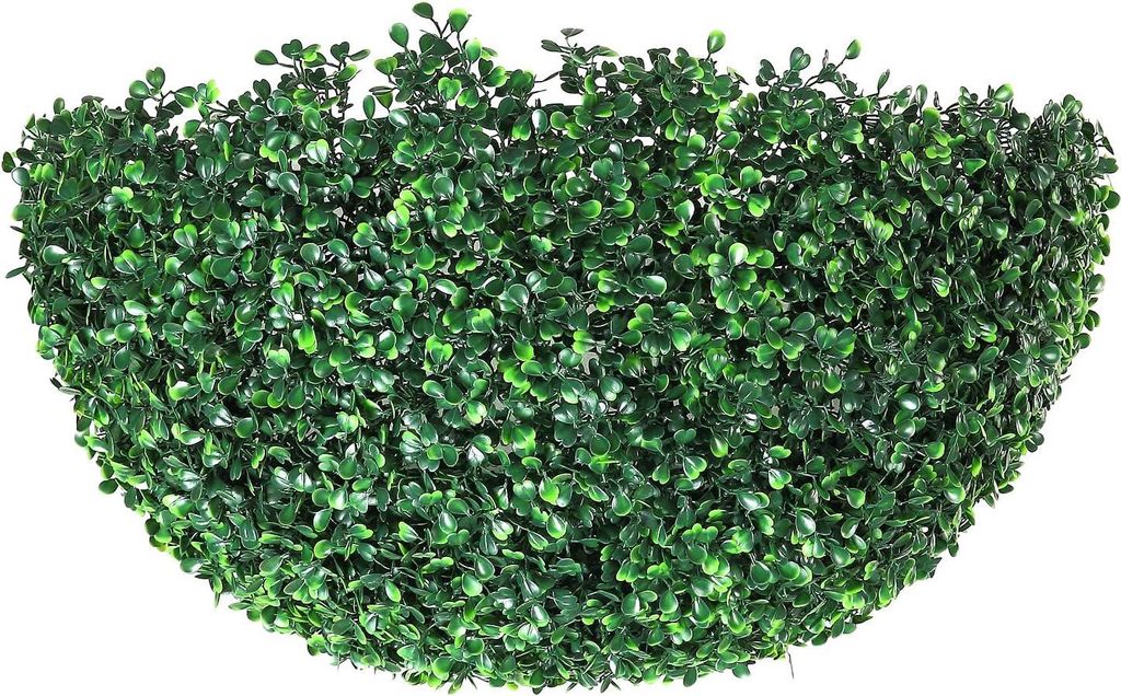 Künstliche Buxus-Kugel - Pflanzendekoration - Kunstpflanze - 20 Zoll hoch - 472 mm Durchmesser - Künstliches Buxus-Heckenpaneel - Kunstpflanze - ...