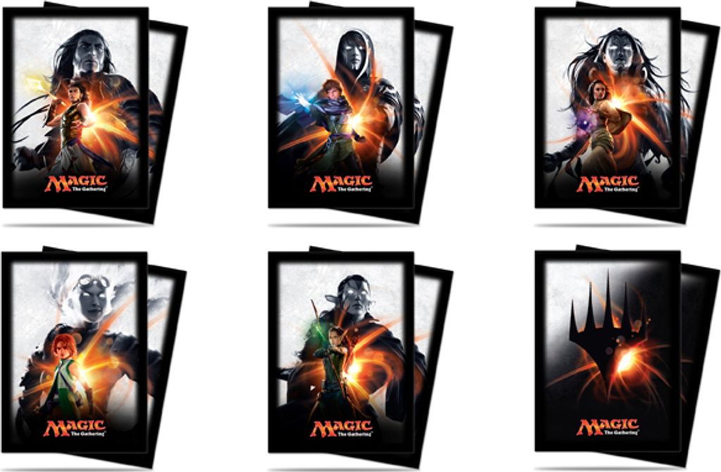 80 Ultra Pro Sleeves Magic Origins - Version auswählen -, Magic Origins Sleeves Motiv:Liliana. Defiant Necromancer