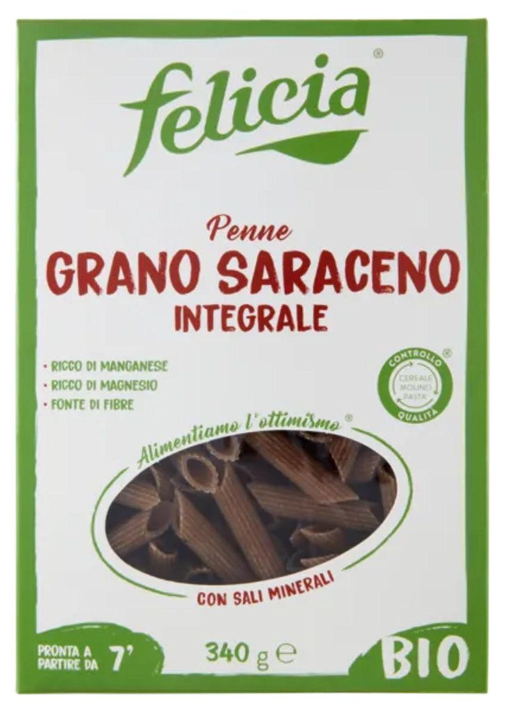 Pâtes complètes au sarrasinFelicia, 340 g Image du produit 