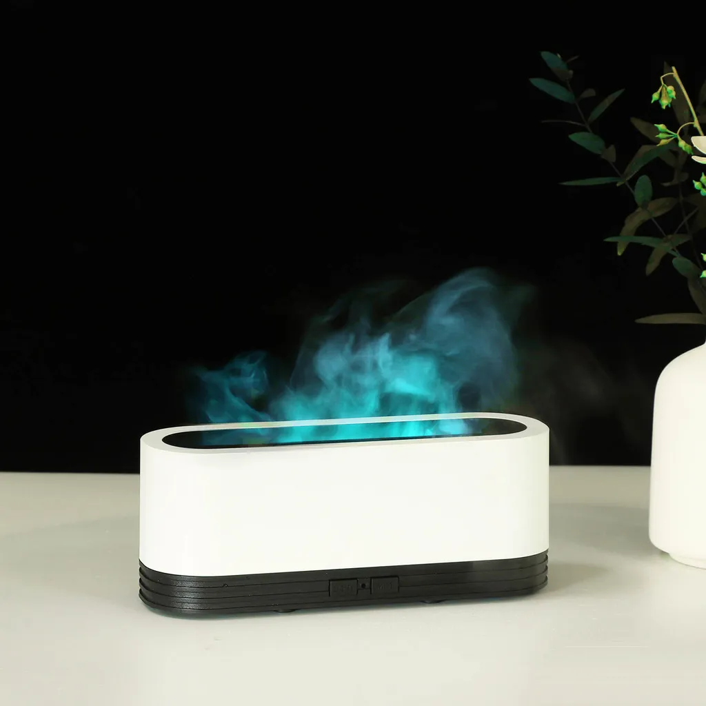 Diffuseur d'arômes RDF4 blanc 100 ml : design compact et LED d'ambiance