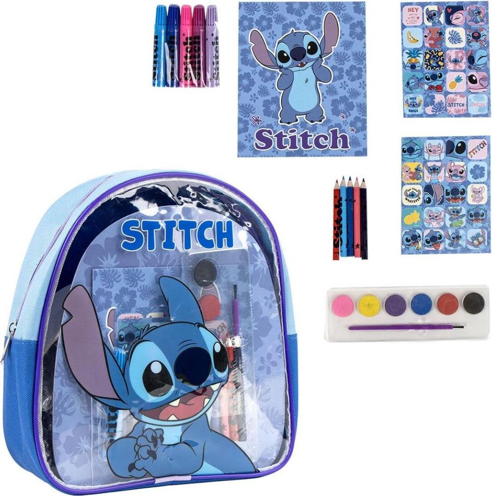 Disney Stitch Rucksack Schrein Set