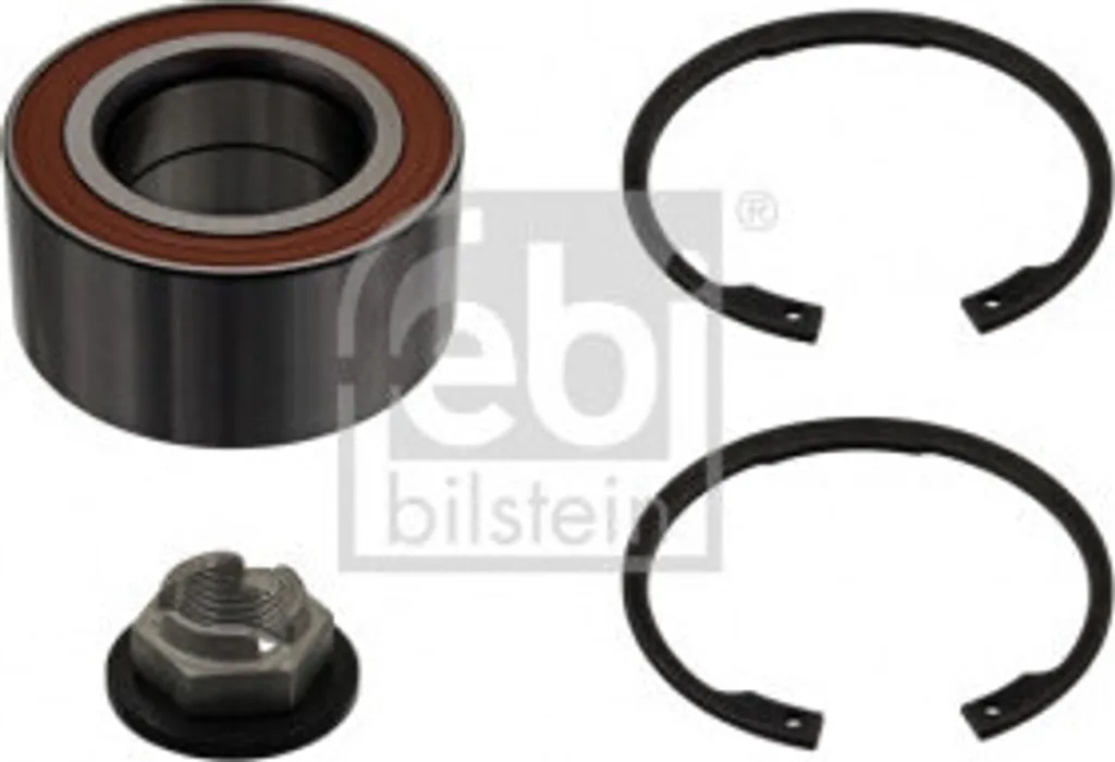 Roulement de roue haute résistance FEBI 19265 compatible Ford 1S7J1K018AA