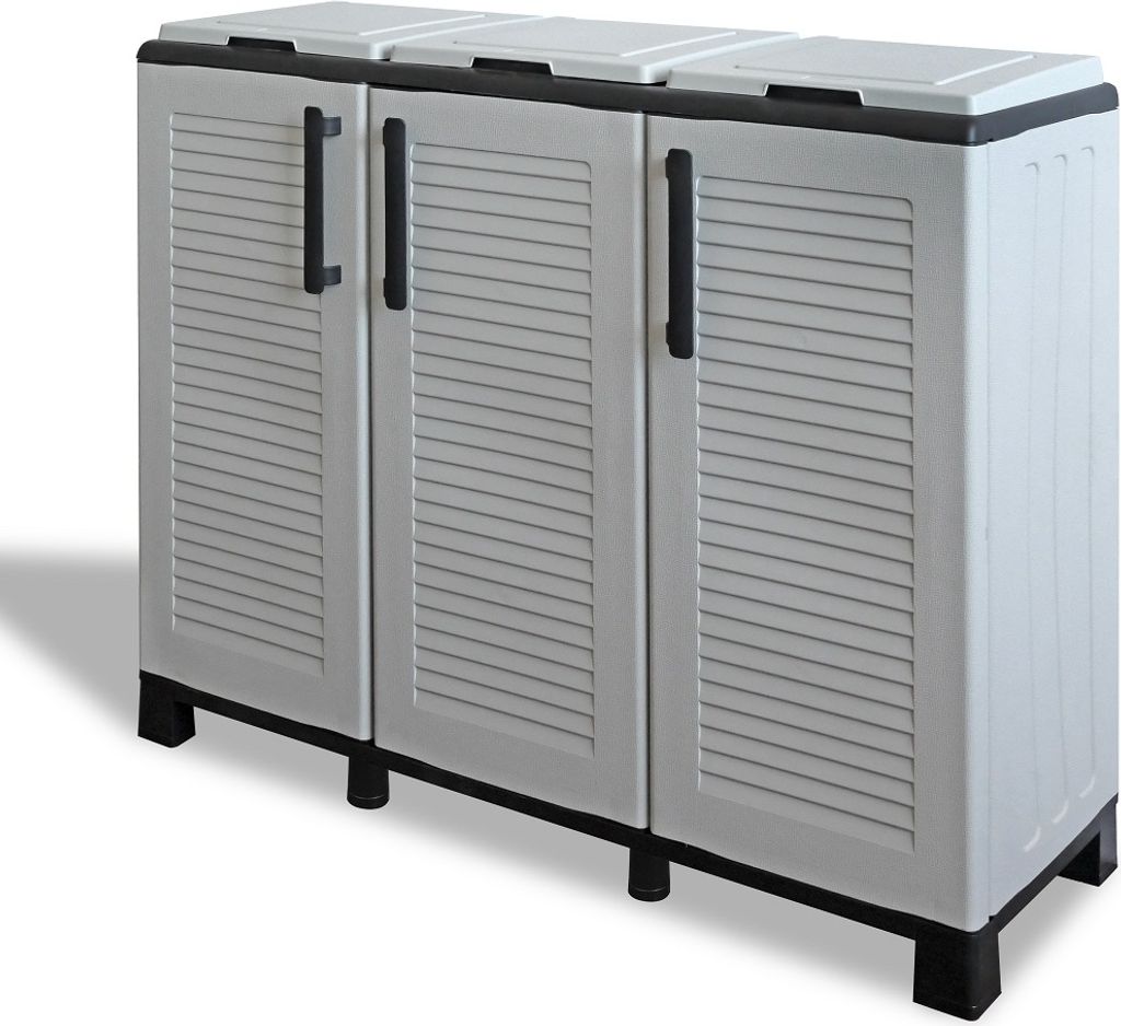 Artplast Family 102x37x90 Cm Schrank Silber Silber One Size