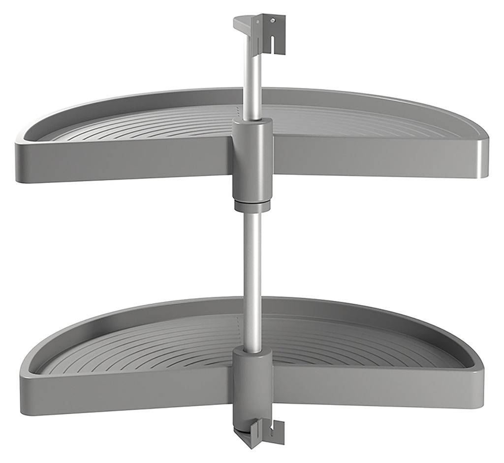 Emuca Lot Drehplatten Shelvo 1/2, für 800mm Modul, Produktbild 