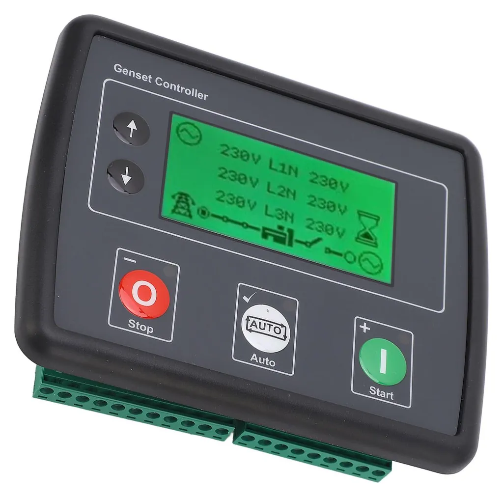 Commande de groupe électrogène triphasé 600V avec écran LCD intégré - 8