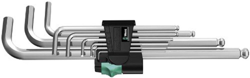 Wera 950/9 Hex-Plus 1 Winkelschlüsselsatz, metrisch, Produktbild 