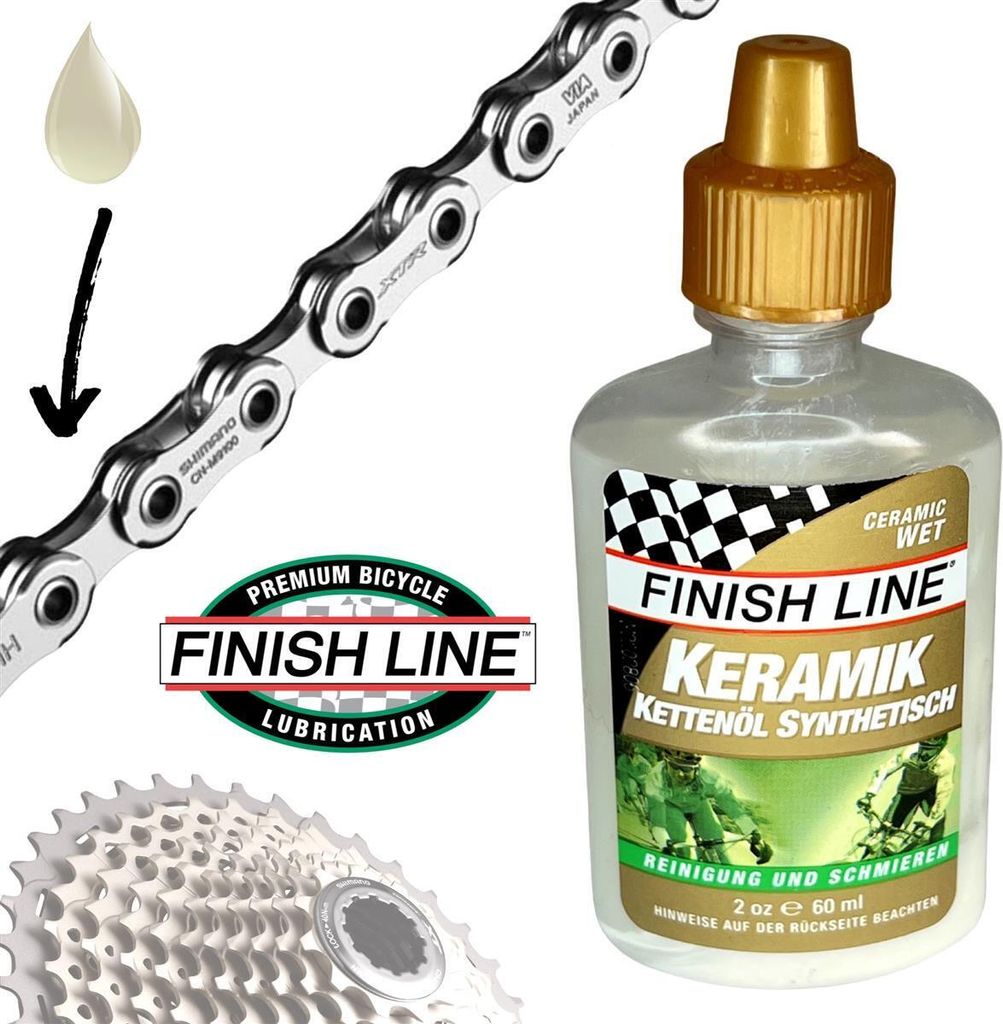 Finish Line Keramik-Kettenöl Synthetisch 60ml