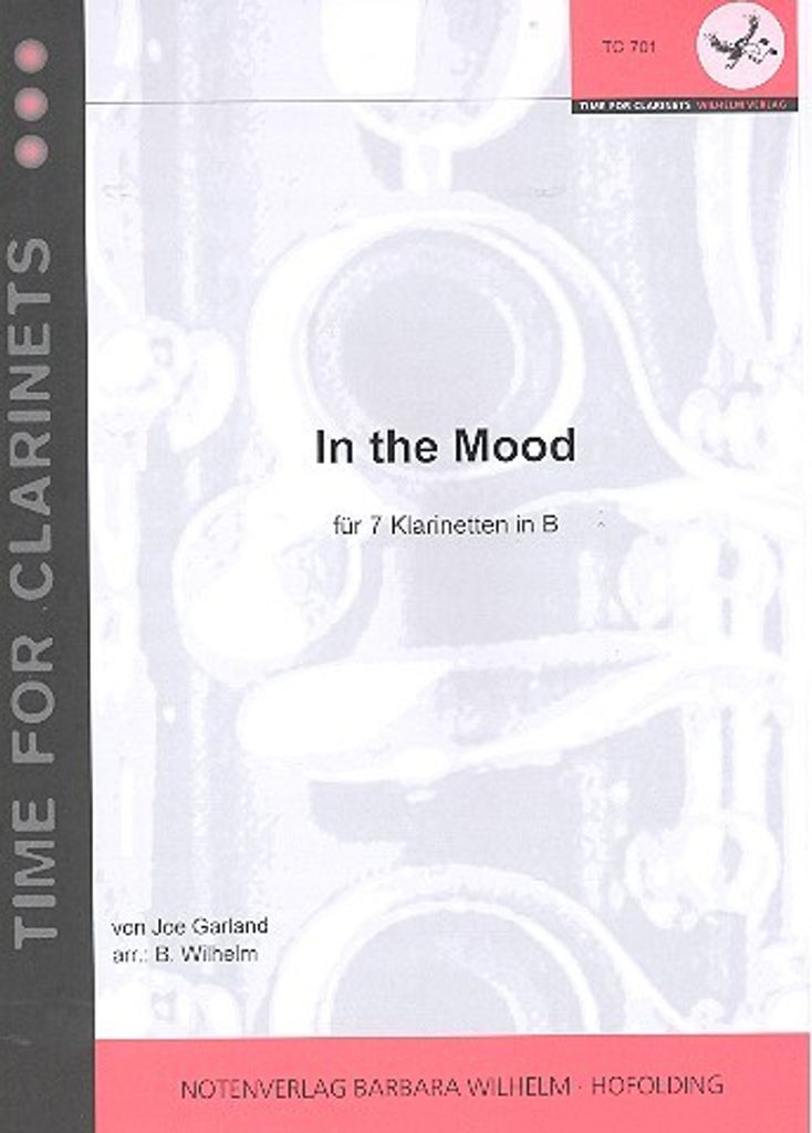 In the Mood für 7 Klarinetten Partitur und Stimmen