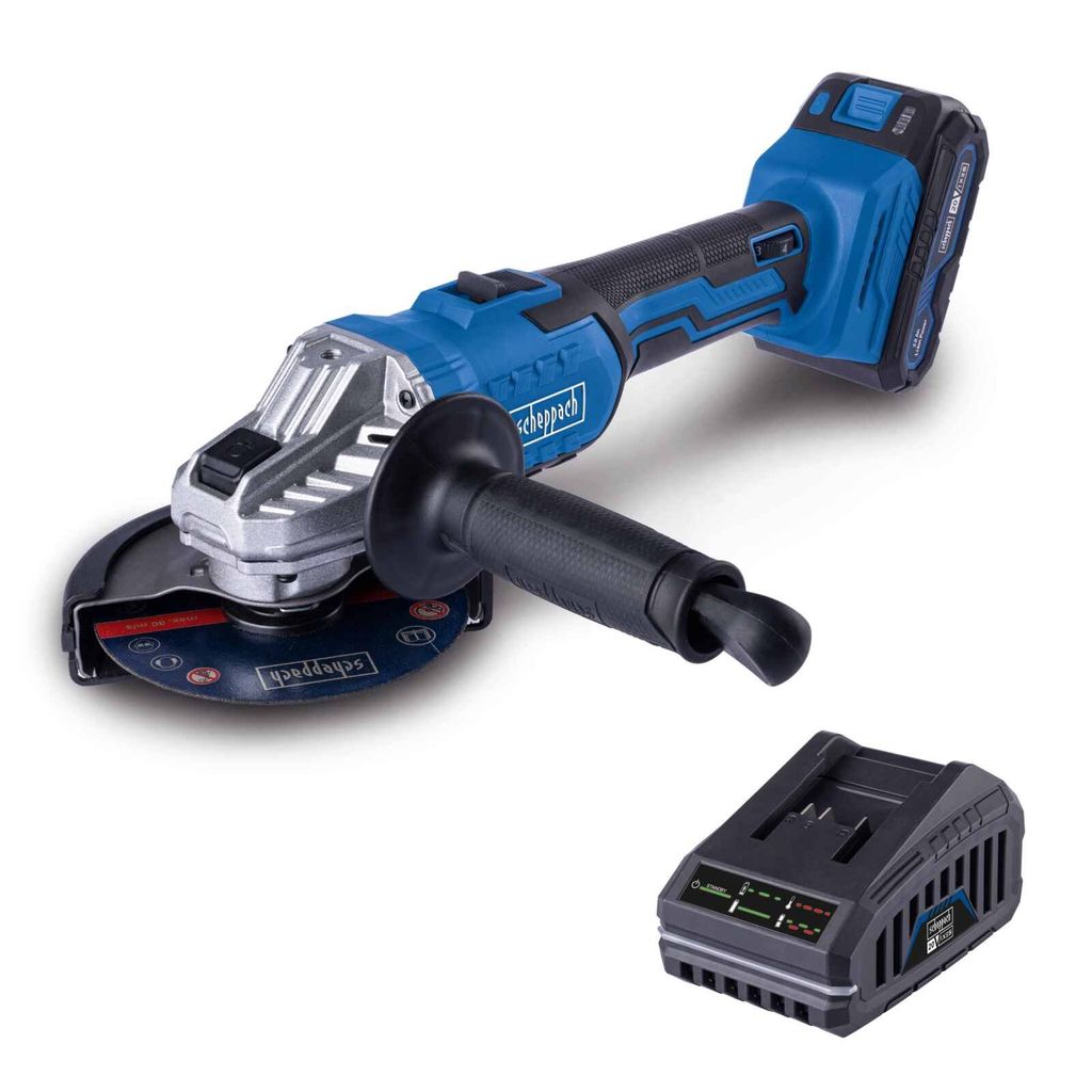 Scheppach Akku-Winkelschleifer C-AG125-X | Schleifscheiben Produktbild 