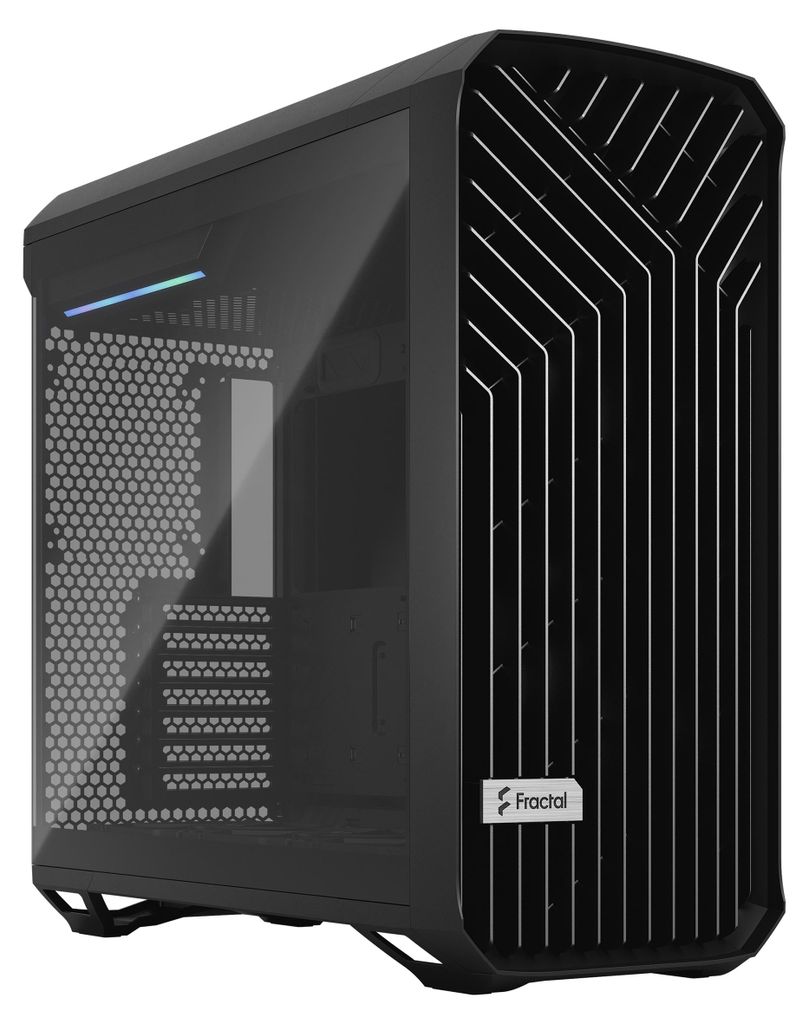 Fractal Design Torrent TG Light Tint ATX Gehärtetes Glas 3,2 Schwarz