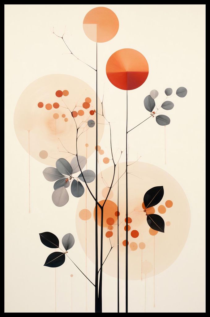 Plakat 53x81cm Herbstmelodie