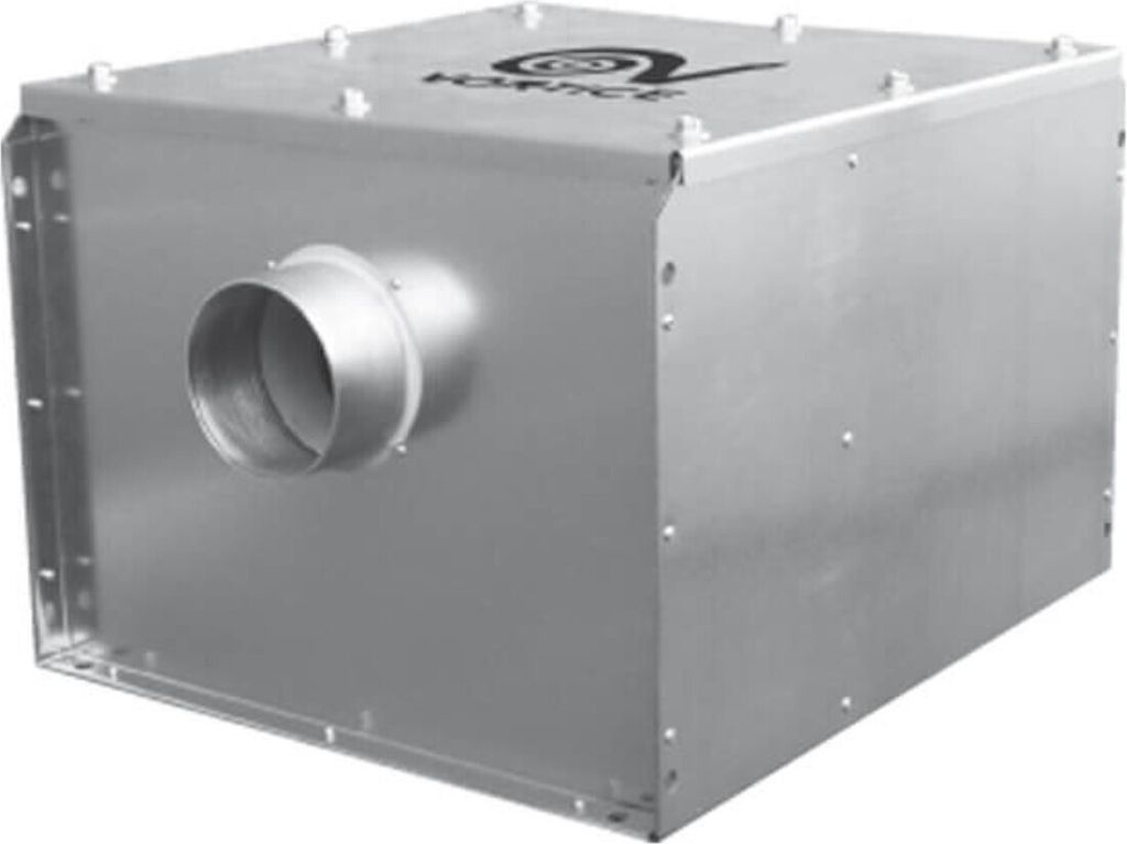 Schallgedämmter Radialrohrventilator Vort QBK Quiet 315 bis 2570 m³/h