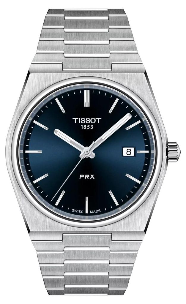 Herrenuhr Tissot PRX 137.410.11.041.00, Silberblau Produktbild 