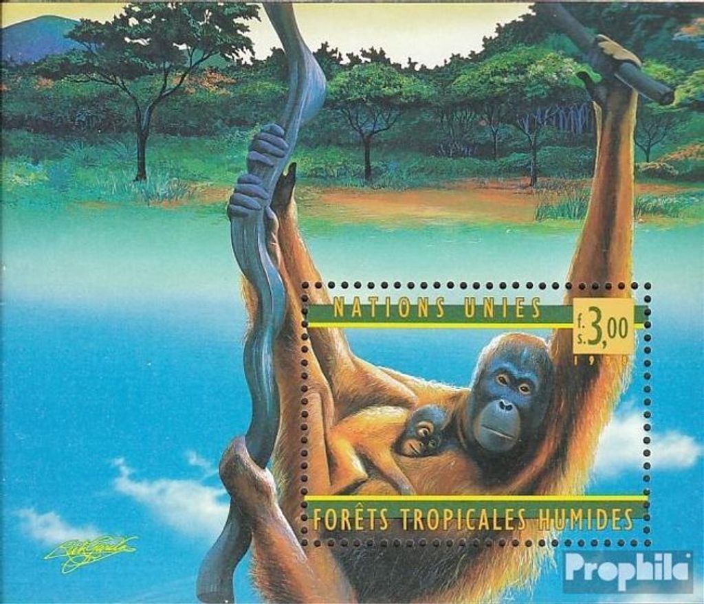Briefmarken UNO - Genf 1998 Mi Block10 (kompl.Ausg.) gestempelt UNO-Hauptquartier