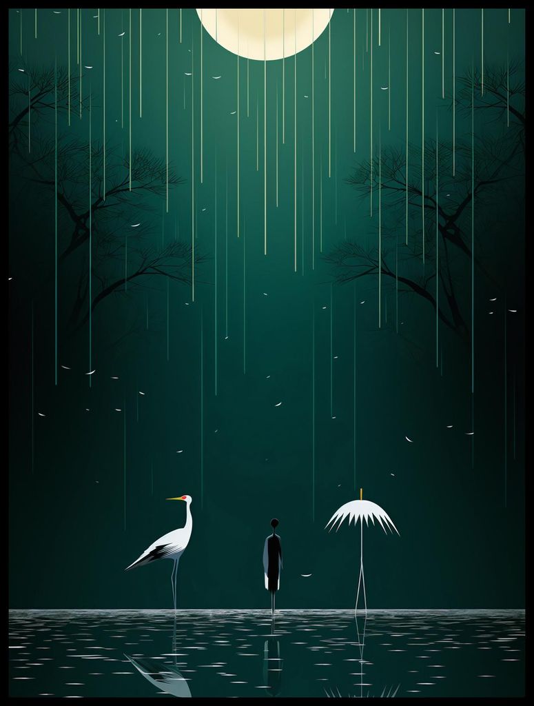 Plakat 60x80cm Nächte Träume
