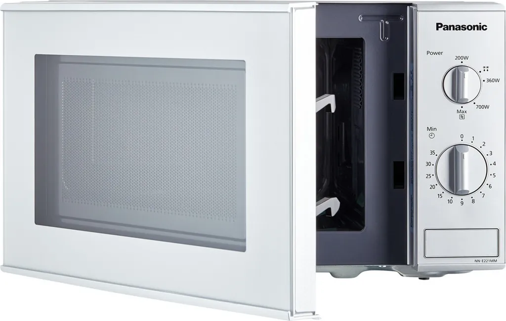Four à micro-ondes Panasonic NN-E221MMEPG 20L Argent avec 5 niveaux