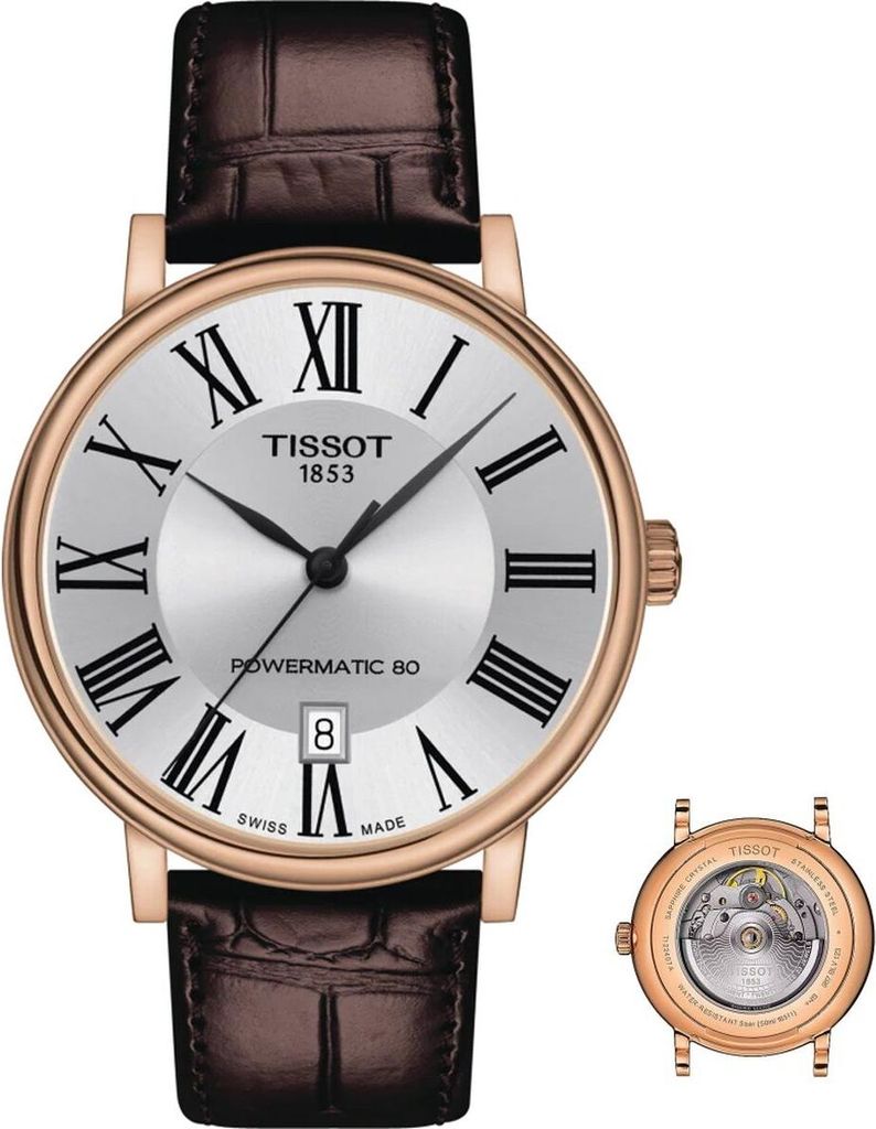 Zegarek męski Tissot CARSON AUTOMATIC (Ø 40 mm) Zdjęcie produktu 