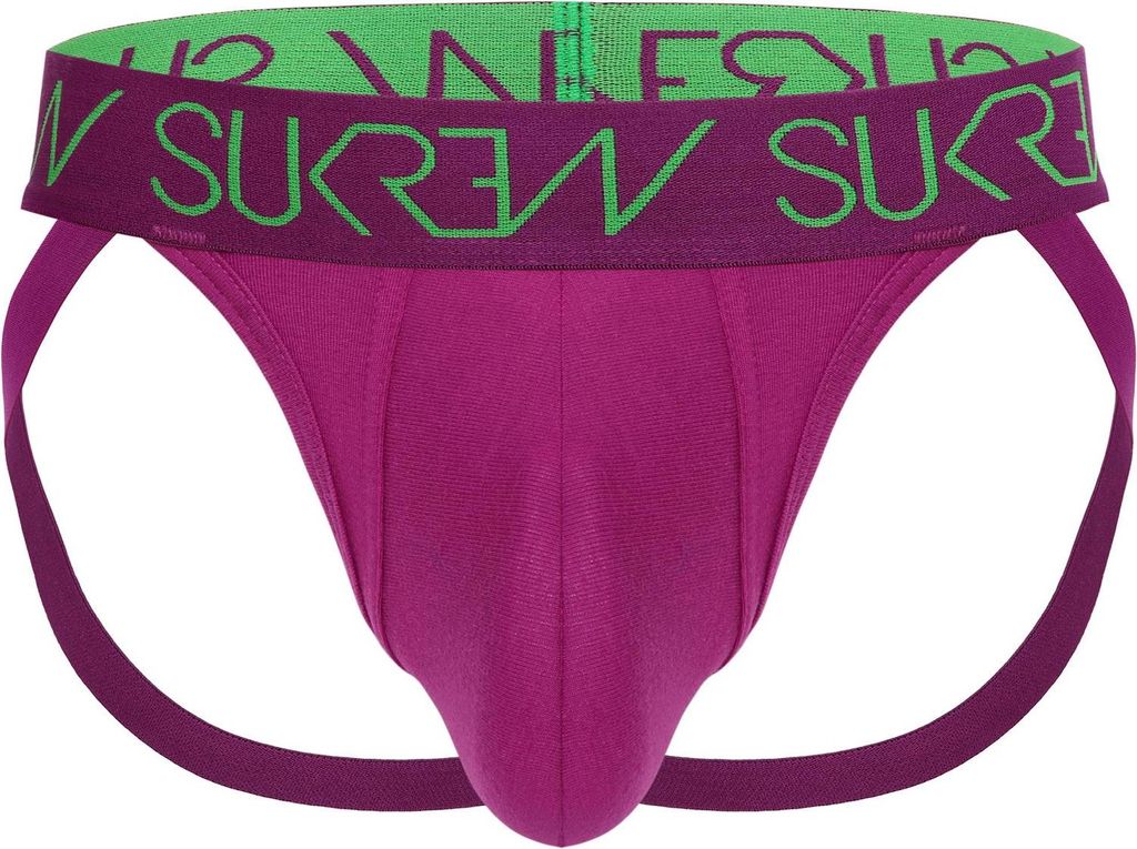 SUKREW - Herren Unterwäsche - Jockstrap Deep Purple - 1x Größe XL