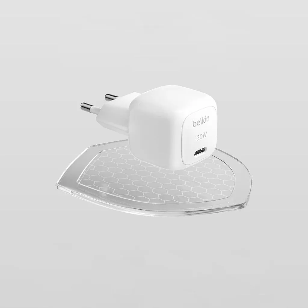 Chargeur USB-C 30W Belkin PD et PPS avec câble Lightning 1m blanc - 17