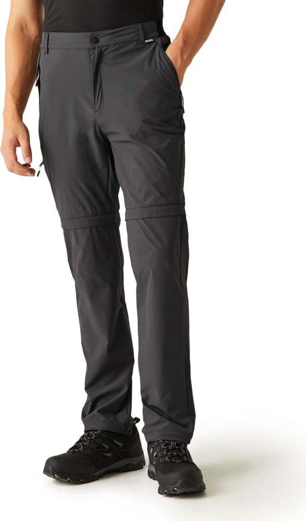 Regatta Travel Light Zip-off Hosen Grau 38 / Regular Mann Grau 38