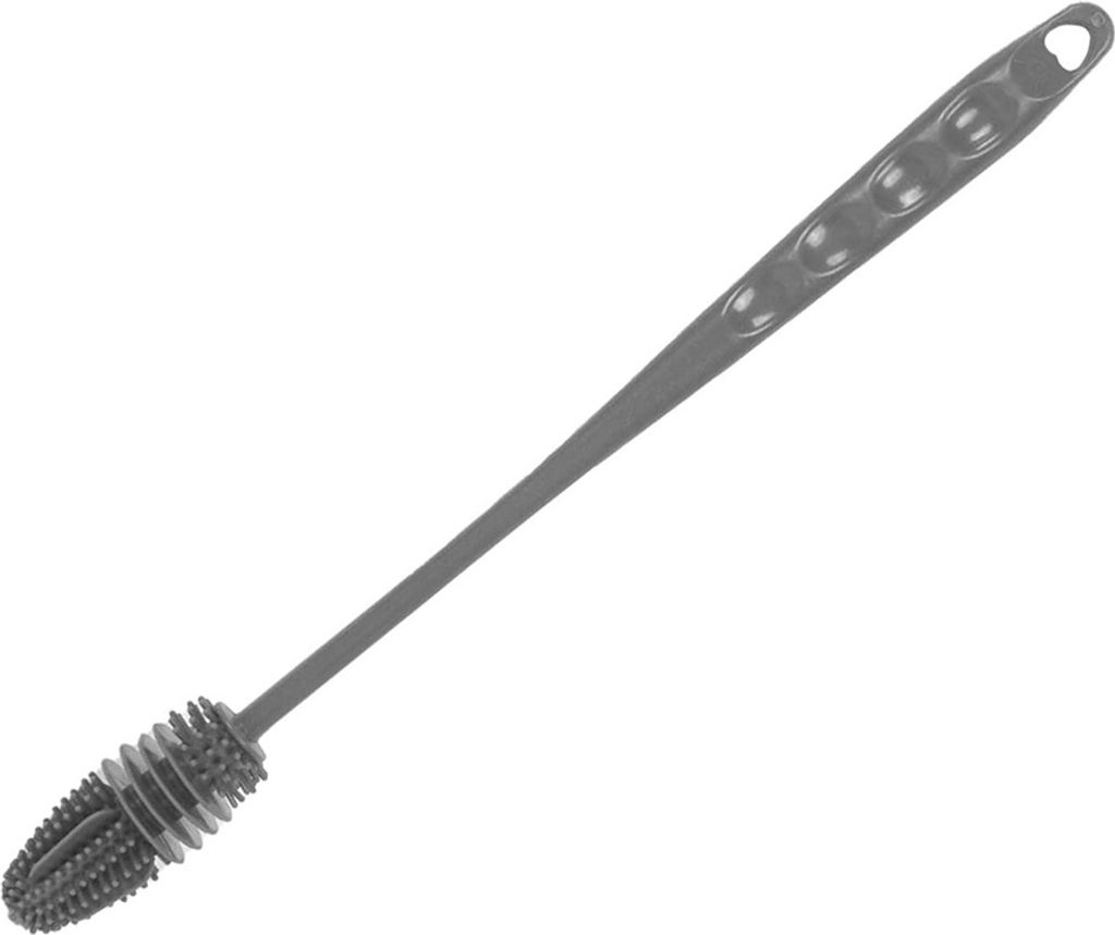 Verk 27154 Silikonový kartáč na mytí sklenic 26 cm šedý Obrázek produktu 