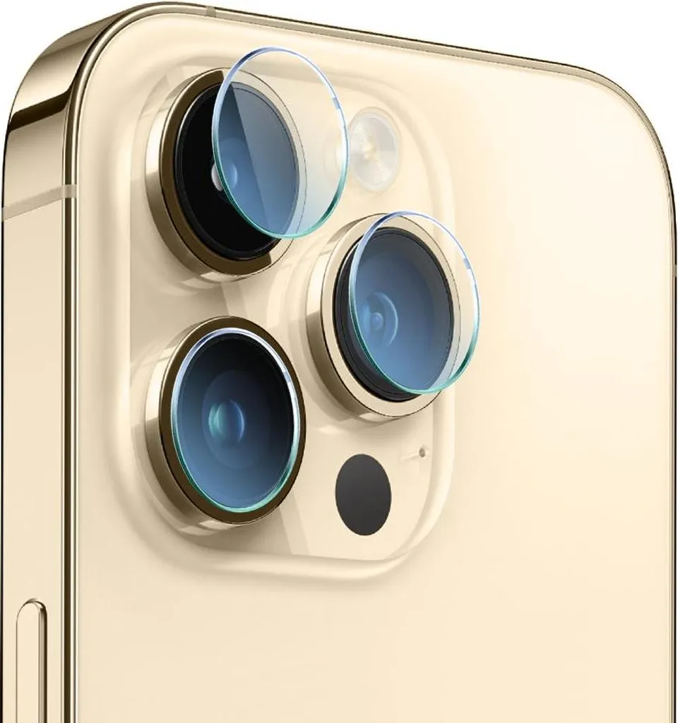 Protéger objectif iPhone 13 Pro - Cache-caméra hybride transparent slim - 2