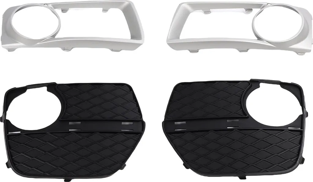 Inserts de calandre ABS étanches pour antibrouillards BMW X6 1 paire - 4