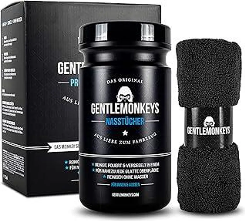 Kit Car Care GENTLEMONKEYS: Pulizia Waterless e Protezione Nanotech