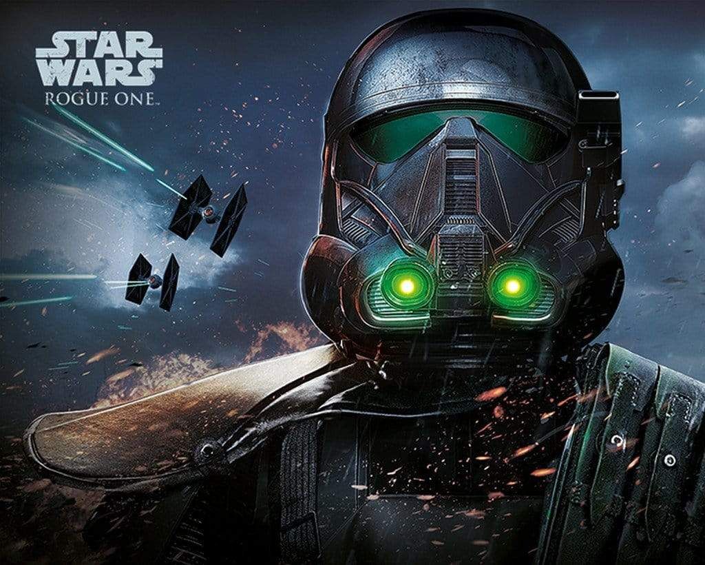 Pyramid Star Wars Rogue One Death Trooper Glow Poster 50x40cm.