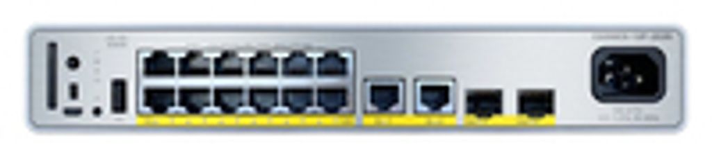 Cisco Catalyst 9000 Compact Switch 12-Port PoE - Switch - 12-Port