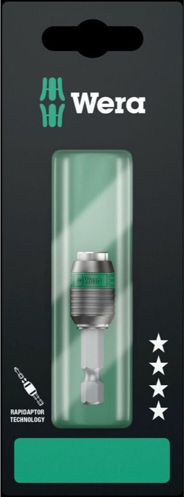 Wera Bithalter Länge 50mm 1 / 4 Zoll für Bits C6,3 +E6,3 Produktbild 
