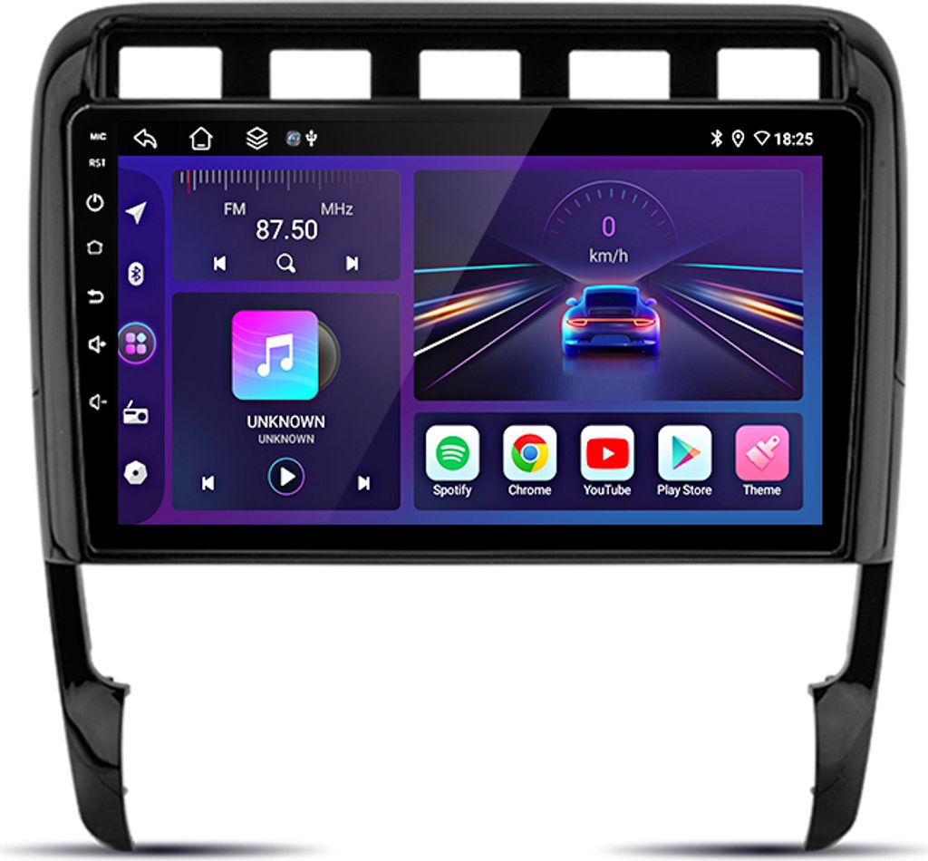 Autorádio Porsche Cayenne, Bluetooth, GPS navigácia, USB, Obrázok produktu 