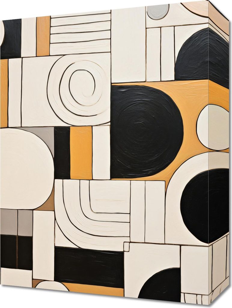 Bild 30x40cm Kontrast-Kollage