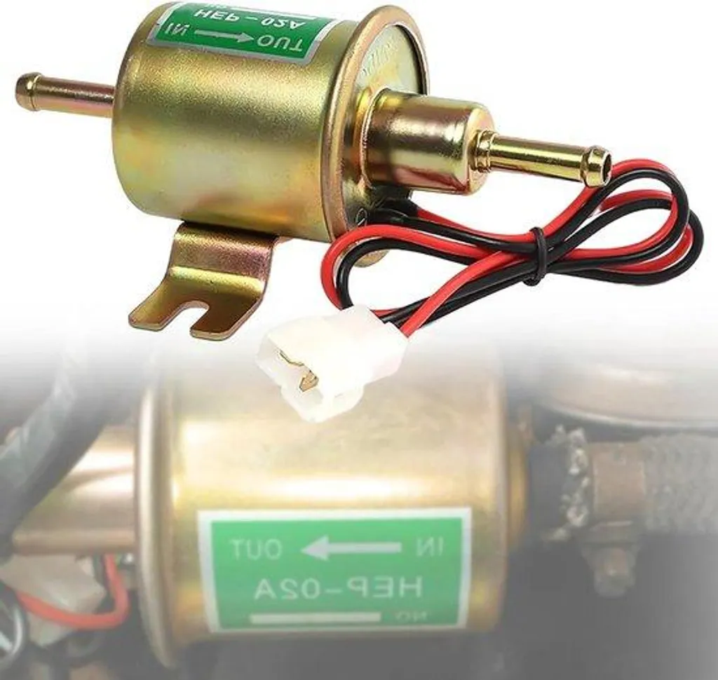 Pompe de transfert diesel 12V universelle pour engins de chantier et auto