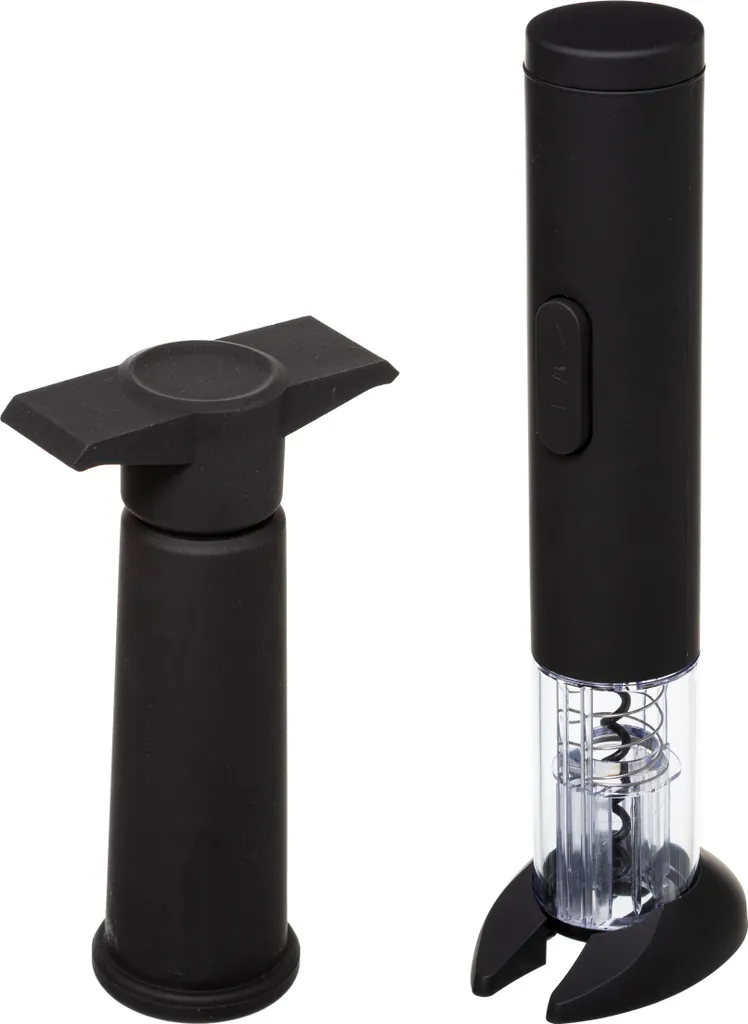 Coffret à vin avec 3 accessoires de sommelier essentiels en inox brossé