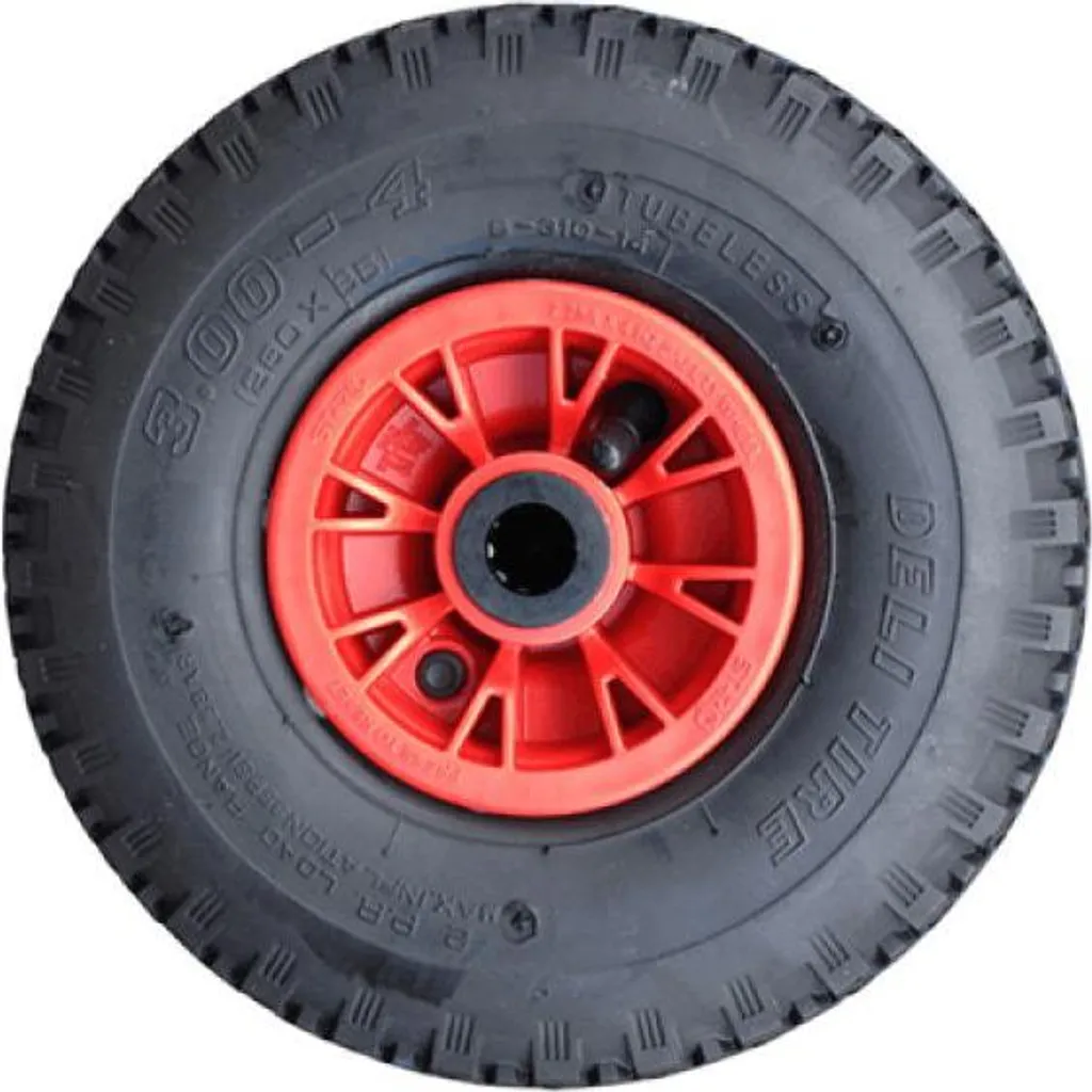 Roue gonflable Fort 260x85 mm : fini les vibrations sur votre diable