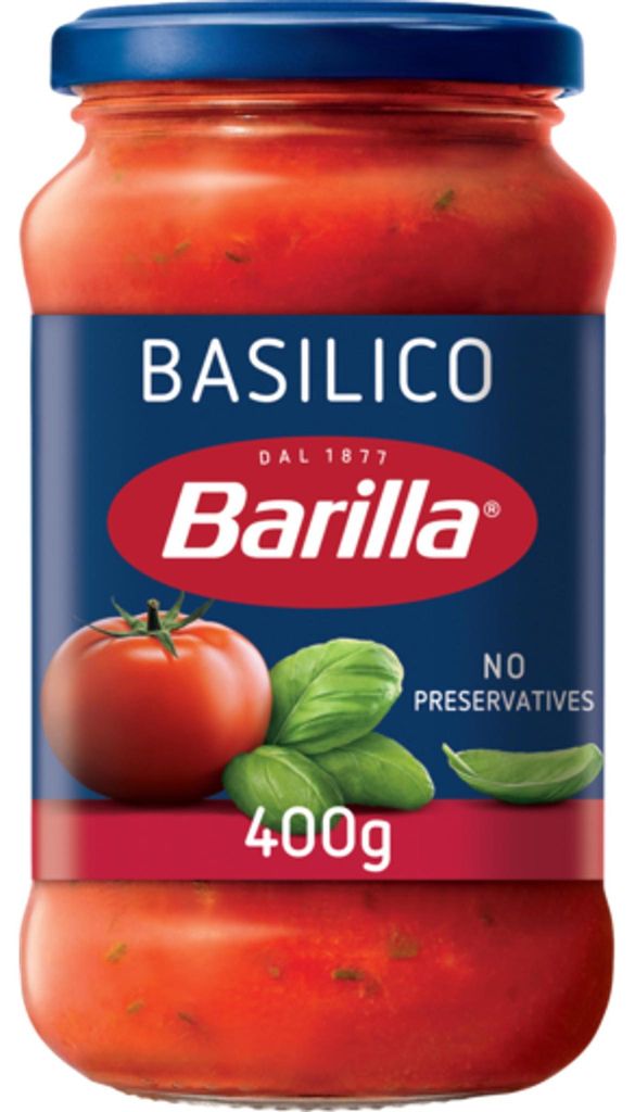 Barilla Sugo al Basilico/Basilikum 400 gr. Produktbild 