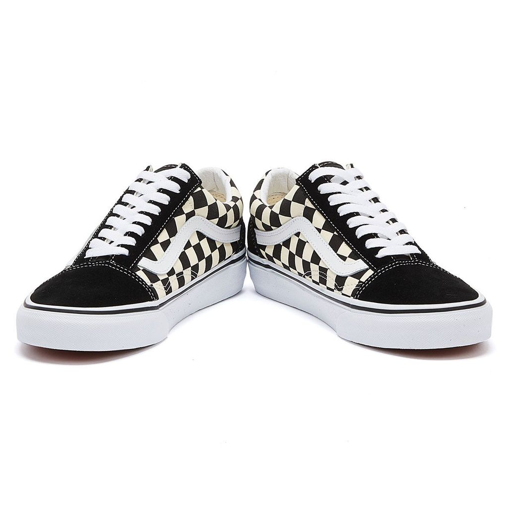 Vans Old Skool Primary Check Czarny Sneakersy
