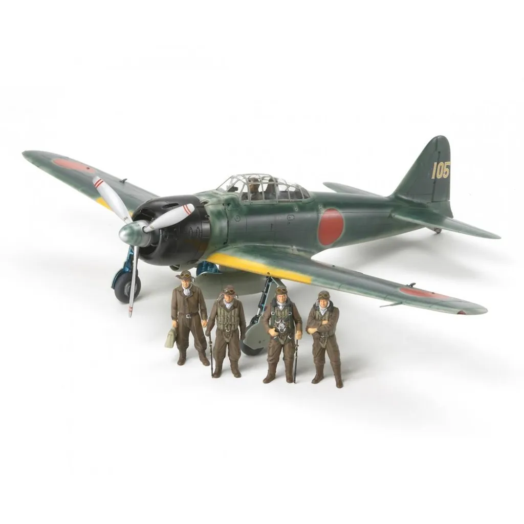 Maquette Avion Militaire Mitsubishi A6M3/3a Zero 1:48 Tamiya 61108