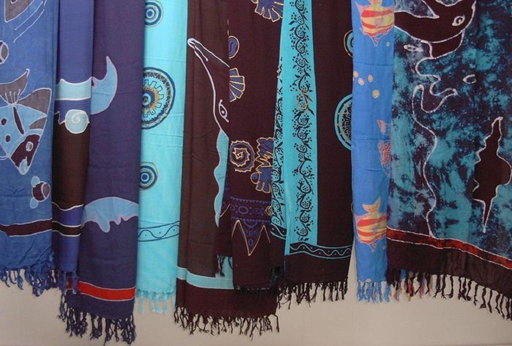 Sarong HANDPAINTING, diverse Muster: Produktbild 